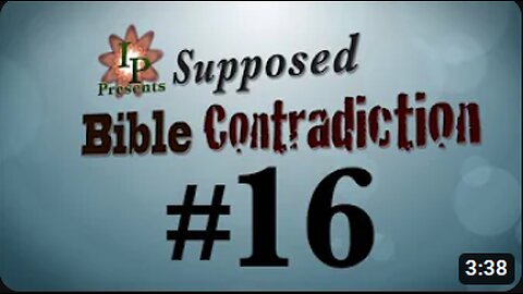 Did Jesus Preach War? - Bible Contradiction #16