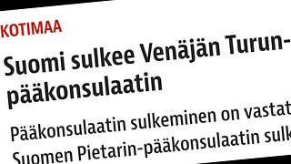 Suomi sulkee Venäjän pääkonsulaatin Turussa.