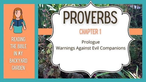 Proverbs Chapter 1 | NRSV Bible