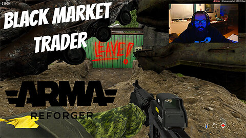 Arma Reforger: DayZ mod exploring the TRADER and BLACK MARKET TRADER *Series S 1080p*