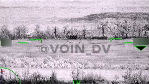 Russian Ka-52 helicopters take out 2 Ukrainian armored vehicles in Vremivka salient.