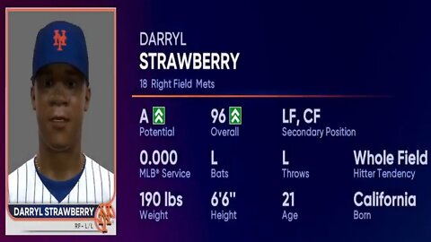 How To Create Darryl Strawberry Mlb The Show 22