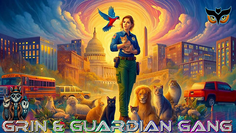 The Grin & Guardian Gang | Paws & the Law: Protecting All Creatures Great & Small