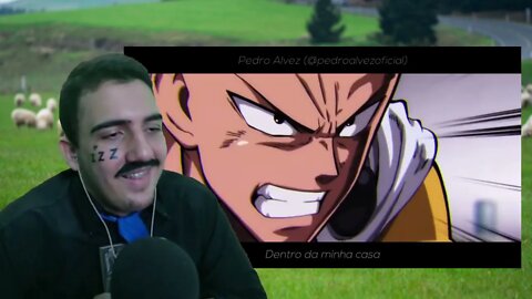 PASTOR REACT Rap do Saitama (One Punch Man) - O HOMEM MAIS FORTE | NERD HITS