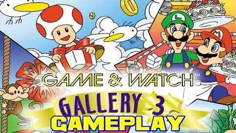 Game & Watch Gallery 3 - Game Boy Color Gameplay 😎Benjamillion