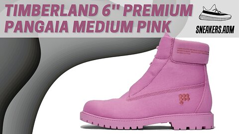Timberland 6' Premium PANGAIA Medium Pink - TB0A5XUF661 - @SneakersADM