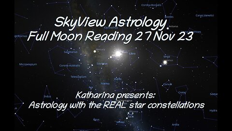 Full Moon Reading 27 November 23