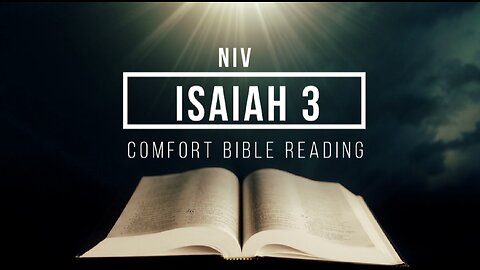 Isaiah Chapter 3: Reading the Book of Isaiah ( NIV )