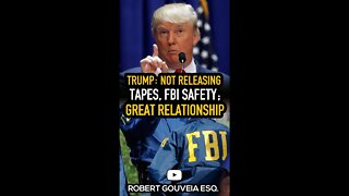 Trump is Not Releasing Tapes for FBI's SAFETY #shorts