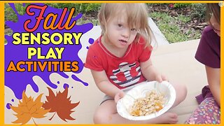 ** SENSORY THANKSGIVING ** Activities for Preschoolers || Sensory Processing Disorder