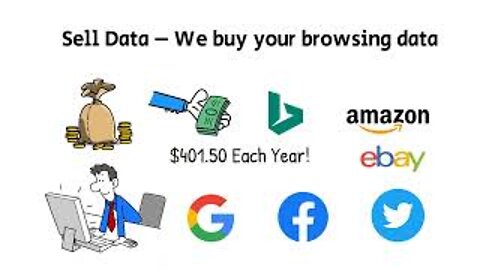 Get paid to browse the Web. Earn while using Google, Facebook, Amazon and Twitter etc.