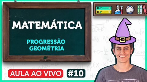 Progressão Geométrica: Como somar o infinito?! | Aula de Matemática | LIVE010