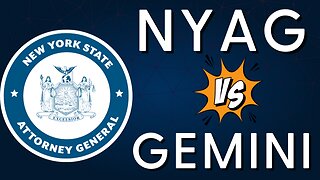 NEW YORK ATTORNEY GENERAL VS. GEMINI EXCHANGE | LIVE ANALYSIS