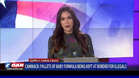 Pallets of baby formula being kept at border for illegals