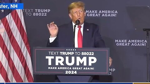 FULL SPEECH REPLAY: President Trump Rally, Manchester New Hampshire | 04-27-2023