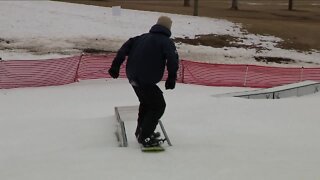 Snow a blessing for skiers and snowboarders, but a headache for drivers