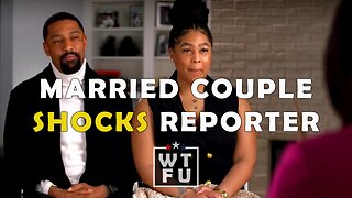 Woke Corporate Media Reporter asks a Black married couple who they’re going to vote for in 2024.