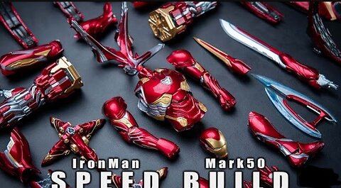 Ironman Mark 50 Model Kit _ Avengers Infinity War _ Speed Build _ Iron Man Suits