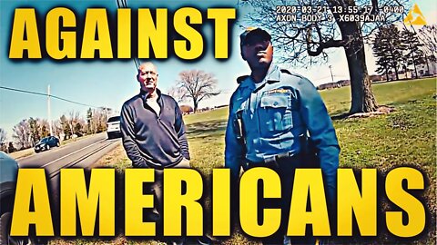 Cops Conspire Then Arrest For Constitutional Amendments 1, 4 & 5 | New Jersey State Police v America