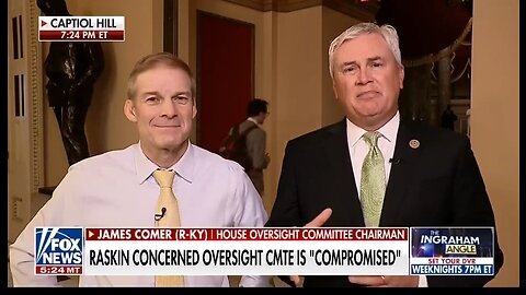 Rep James Comer Responds to Smear Of Being Compromised By Foreign Agent