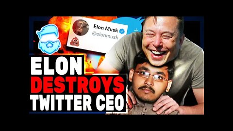 Elon Musk Just DEMOLISHED The CEO Of Twitter With A Single Emoji! Parag Agrawal Is Packing His Bags