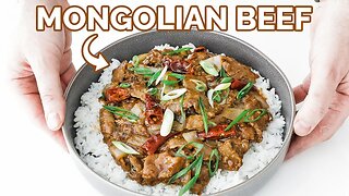 Easy Mongolian Beef Recipe