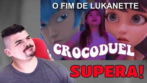 REACT O FIM DEFINITIVO DE LUKANETTE ANALISANDO MIRACULOUS CROCODUEL starksparkle MELHOR DO MUNDO