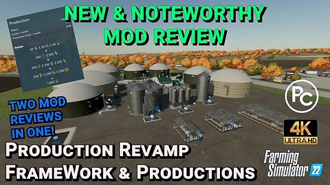 Production Revamp & Production Revamp Productions | Mod Review | Farming Simulator 22