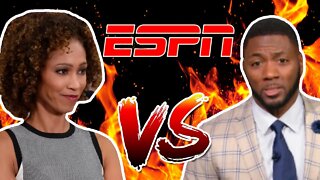 Ryan Clark REFUSED To Work With Sage Steele Over Her Vaccine Stance | DISASTER At Woke ESPN