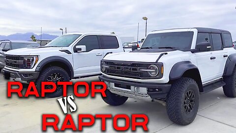 Ford Bronco Raptor VS Truck F150 Raptor, What one would you buy!!