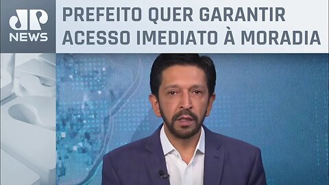 Ricardo Nunes sobre população de rua: “Temos vagas para todas as pessoas”