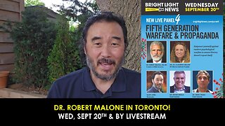 Dr. Robert Malone in Toronto this Wednesday!