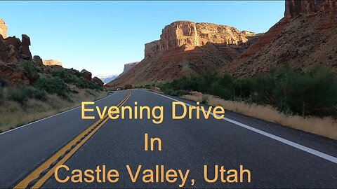 Evening Drive through Scenic Castle Valley | Moab, UT #overland