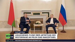 Sankt Petersburg: Putin und Lukaschenko treffen sich zu ausführlichen Gesprächen