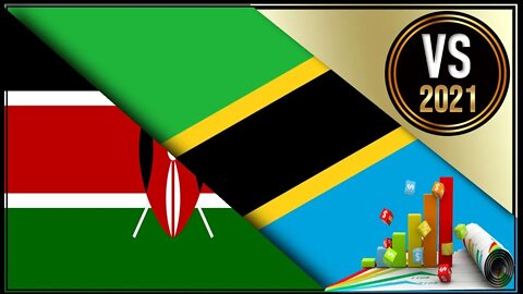 Kenya VS Tanzania 🇰🇪 Economic Comparison Battle 2021 🇹🇿,World Countries Ranking