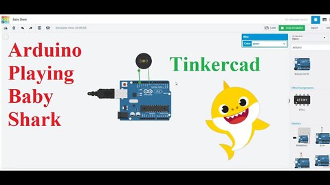 Arduino Playing Baby Shark in One Minute