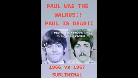 TAKE 2 Did Paul McCartney actually die🤔Interesting that in the carpool karaoke he doesnt deny it
