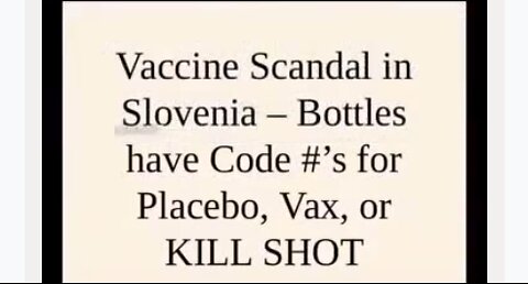 Placebo, mRNA ("Vaccine") or Adenovirus RNA Shot which contributes to Cancers