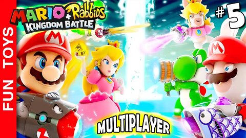 Mario + Rabbids Kingdom Battle #5 - Veja como é jogar um MULTIPLAYER neste jogo IRADO!