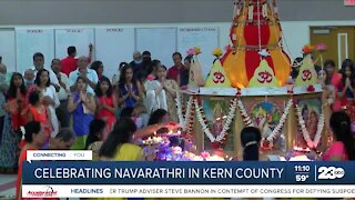 Indian festival "Navarathri" symbolizes the victory of good over evil