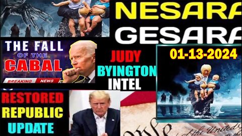 Judy Byington Update as of Jan 13, 2024 - Deep State Plans To Trigger Ww3 By Sinking Us Naval Ship