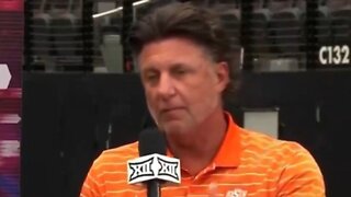 Oklahoma State Head Football Coach Admits In Live Interview That He's Driven Drunk About 1,000 Times