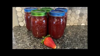 How to Can Strawberry Jam