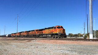 Railfanning the BNSF Phoenix Sub: Peavine Power in Peoria, AZ, 2-18-2021