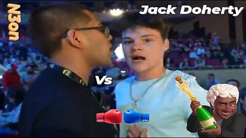 N3on Beats Up Jack Doherty At A Boxing Match