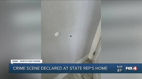 Crime scene declared at state rep's home