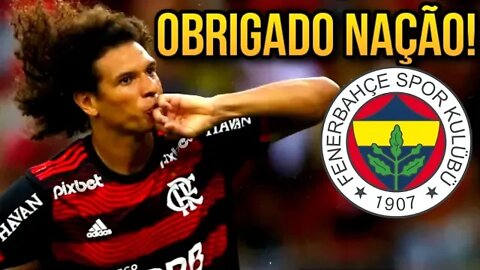 SAÍDA DE WILLIAN ARÃO DO MENGÃO | ÚLTIMAS NOTÍCIAS DO FLAMENGO - É TRETA!!! NOTÍCIAS DO FLAMENGO