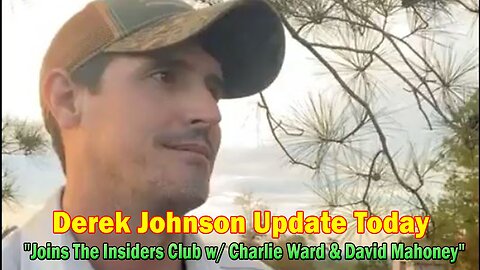 Derek Johnson Update Today 11/13/23: "Joins The Insiders Club w/ Charlie Ward & David Mahoney"