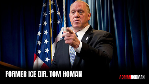 Terrorists Are Crossing the U.S. Southern Border | Interview w/ Former ICE Director Tom Homan