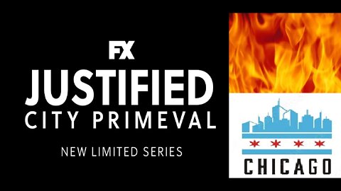 Justified City Primeval Chicago Set UNDER ATTACK Again - An Incendiary Device Thrown Towards the Set